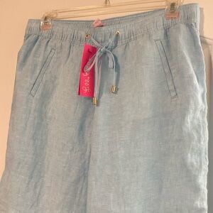 Lilly Pulitzer Linen Pants-New!